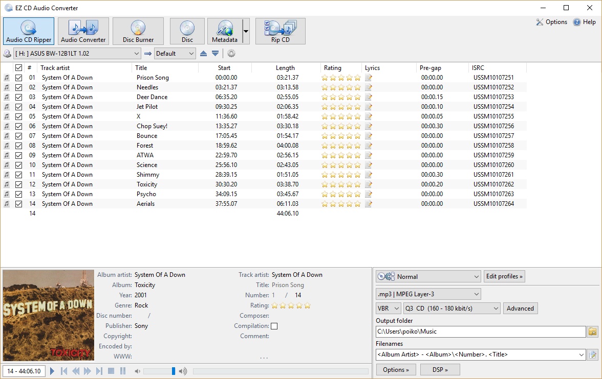 EZ CD Audio Converter 11.3.1.1 instaling